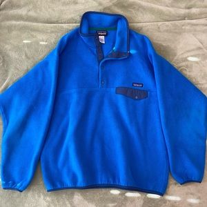 Patagonia Synchilla Snap T Pullover Blue